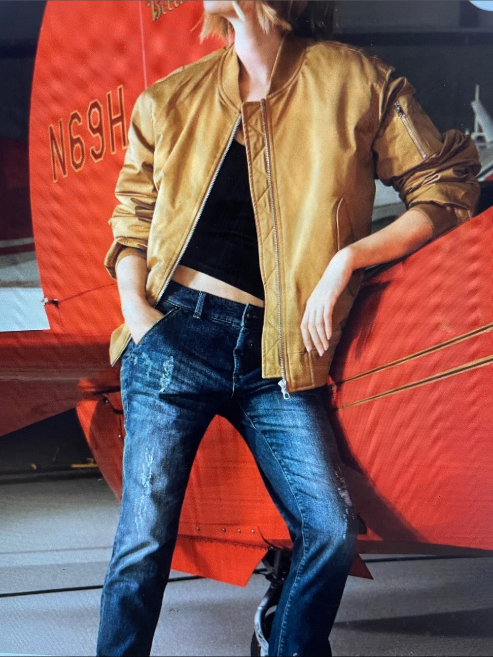 Mac vintage Montana Classic Mid-Rise Distressed Jeans - nwt